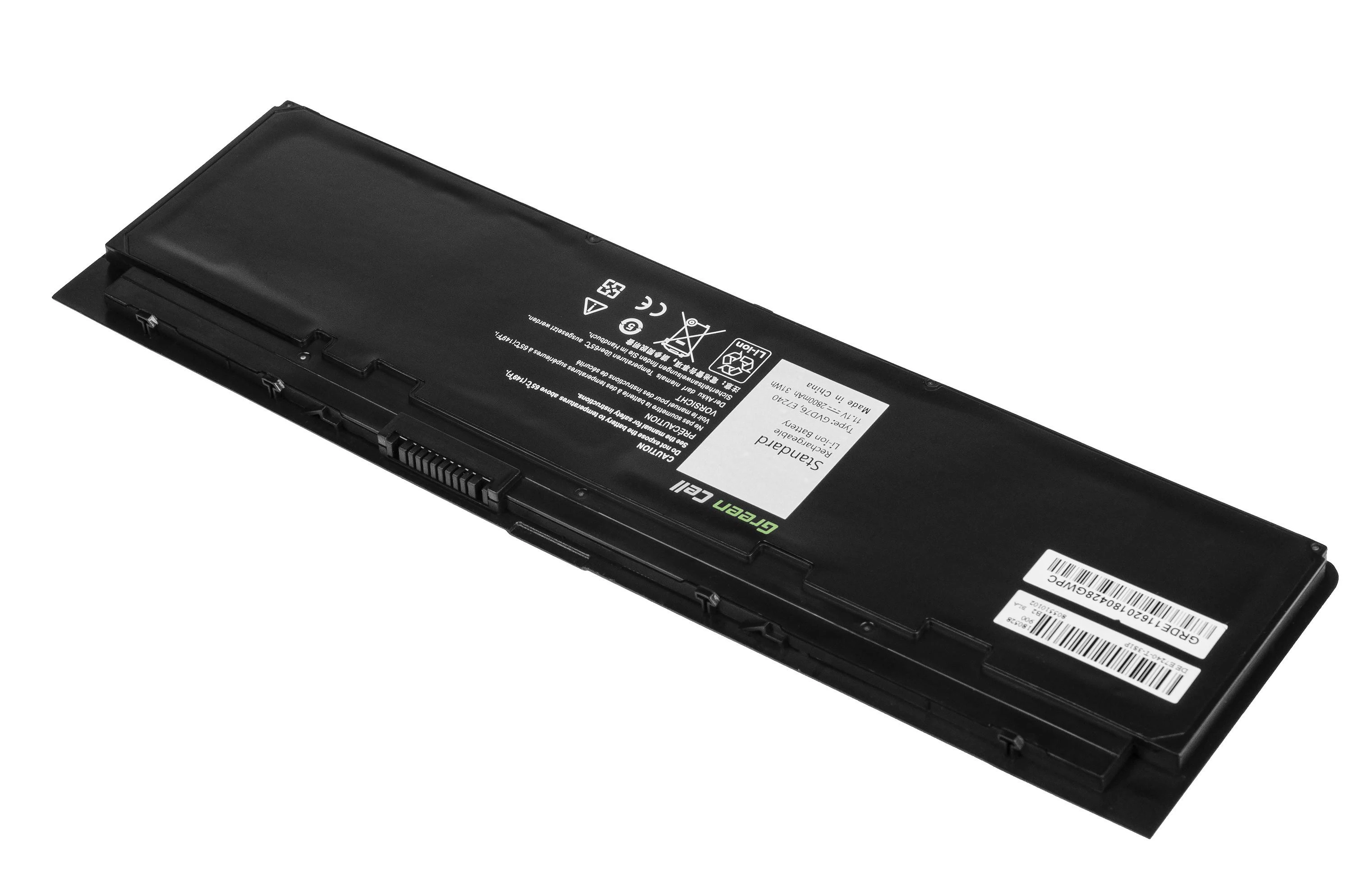 Green Cell Žalias Cell GREENCELL DE116 Bateria Žalias Cell WD52H GVD76 do Dell Latitude E7240 E7250