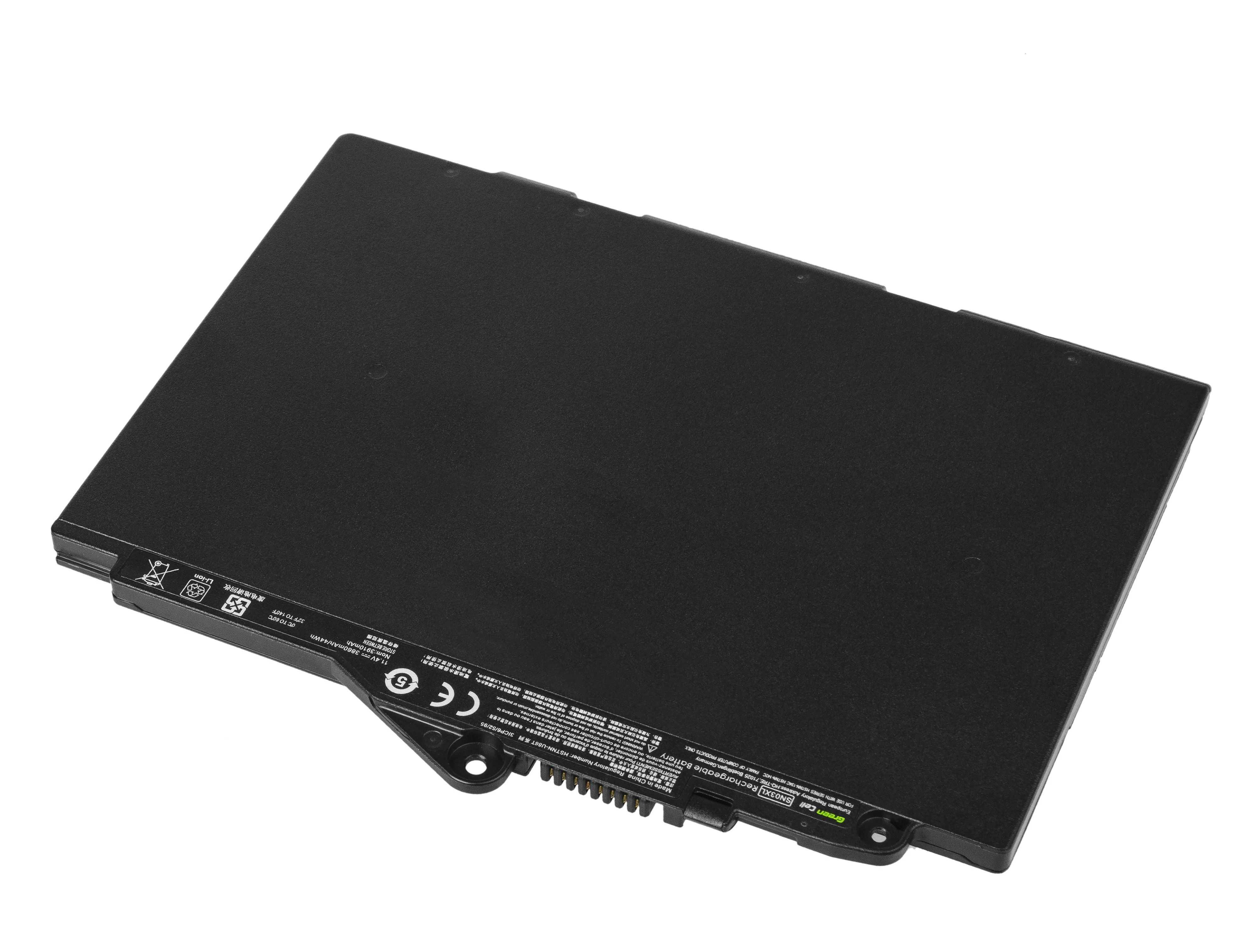 GREENCELL HP143 Žalias Cell Bateria do HP EliteBook 725 G3 820 G3 / 11,4V 3850mAh