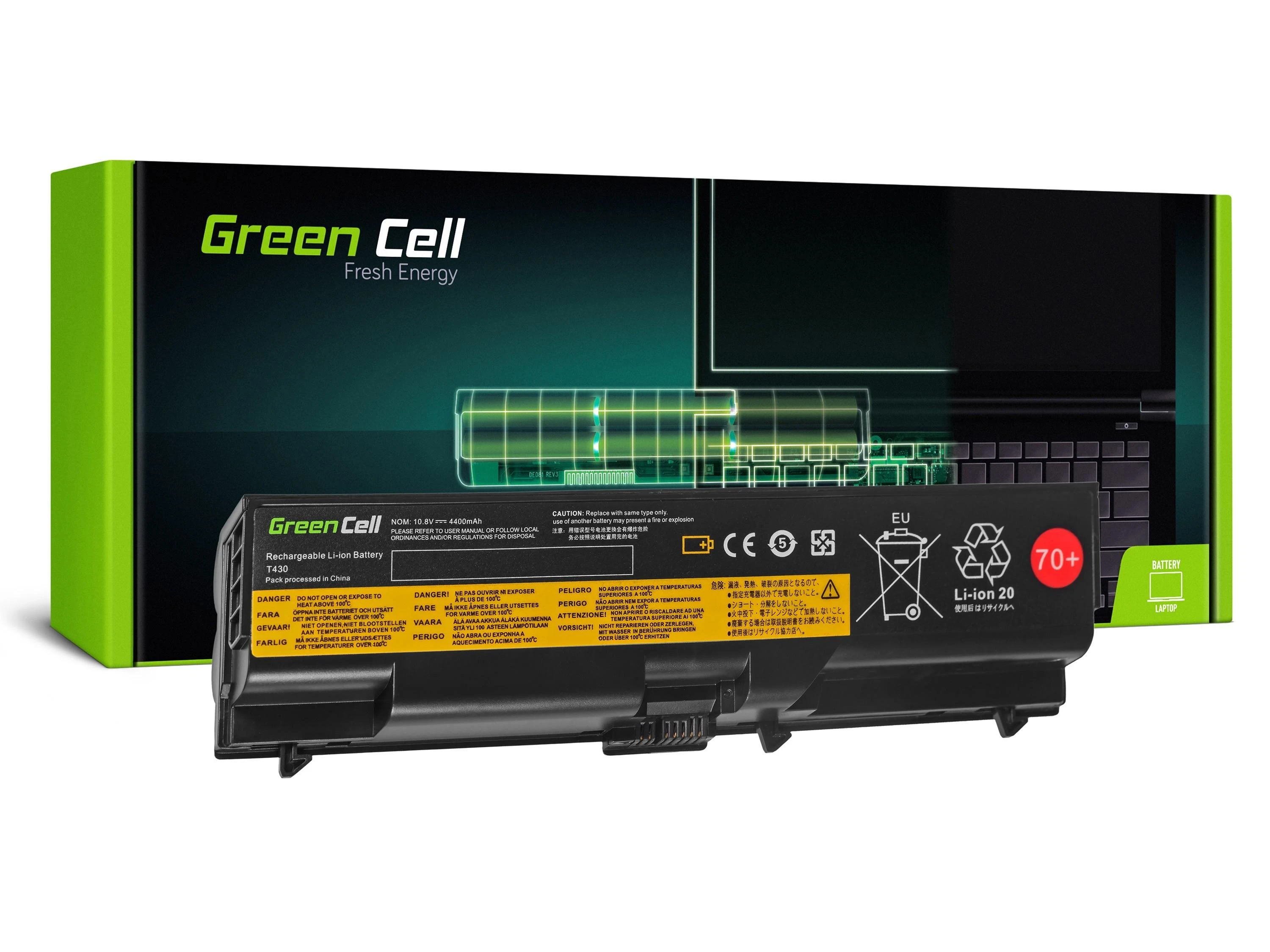 Žalias Cell GREENCELL LE49 Baterija Žalias Cell 42T1005 skirta Lenovo T430 T530 W530