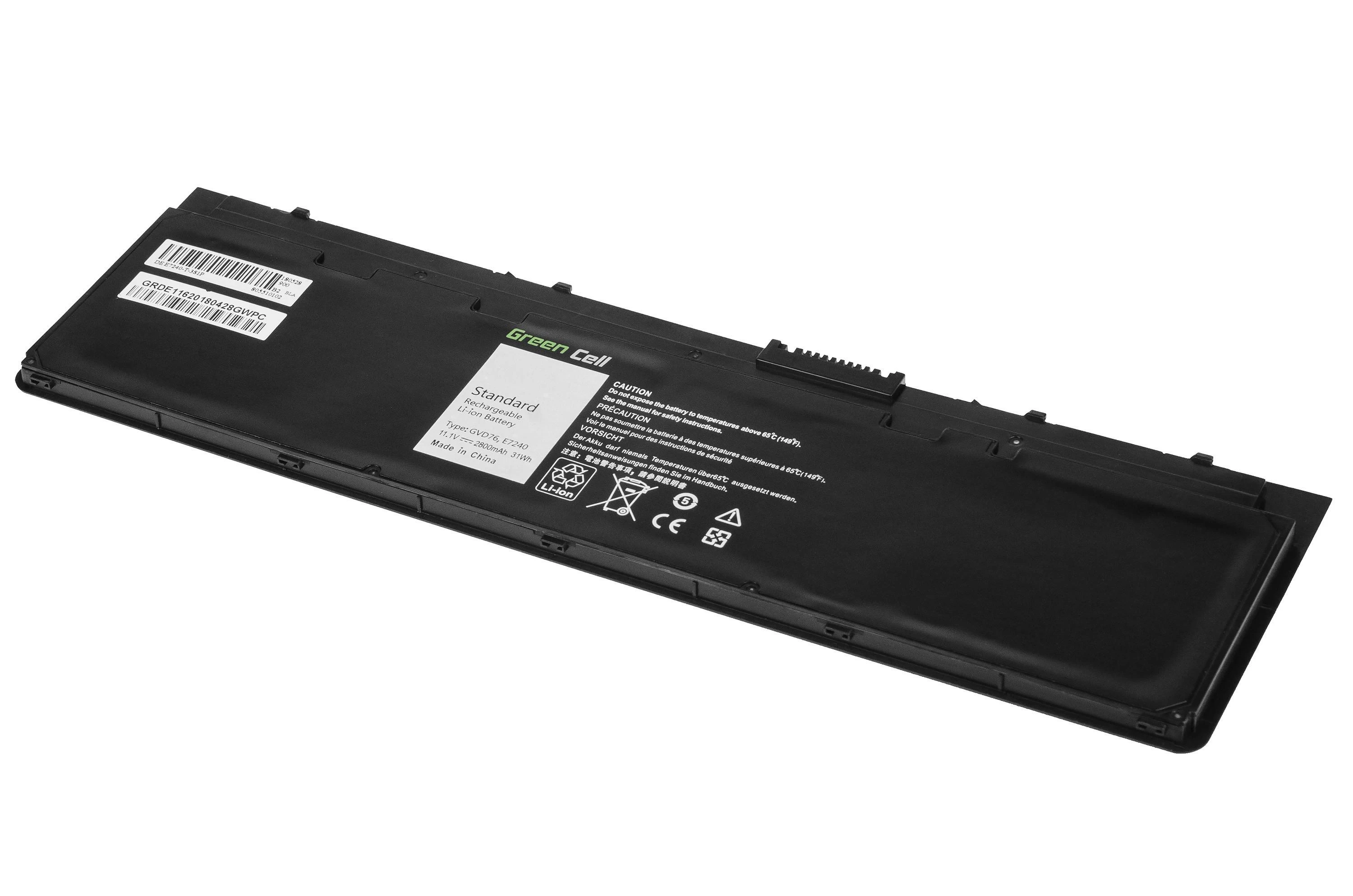 Green Cell Žalias Cell GREENCELL DE116 Bateria Žalias Cell WD52H GVD76 do Dell Latitude E7240 E7250