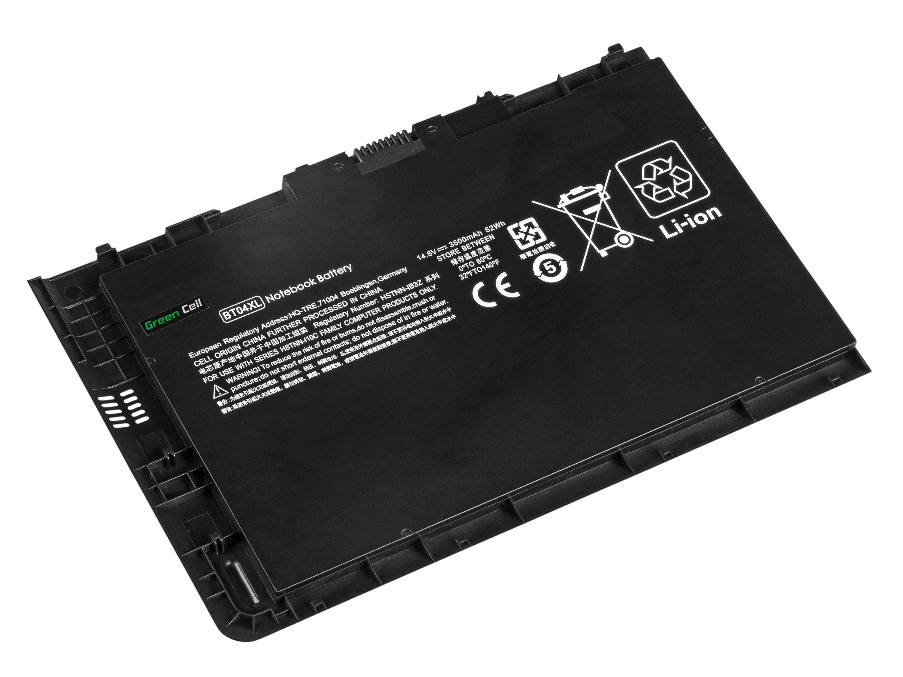 GREENCELL HP119 Baterija Žalias Cell BA06XL BT04XL skirta HP EliteBook Folio 9470m 9480m