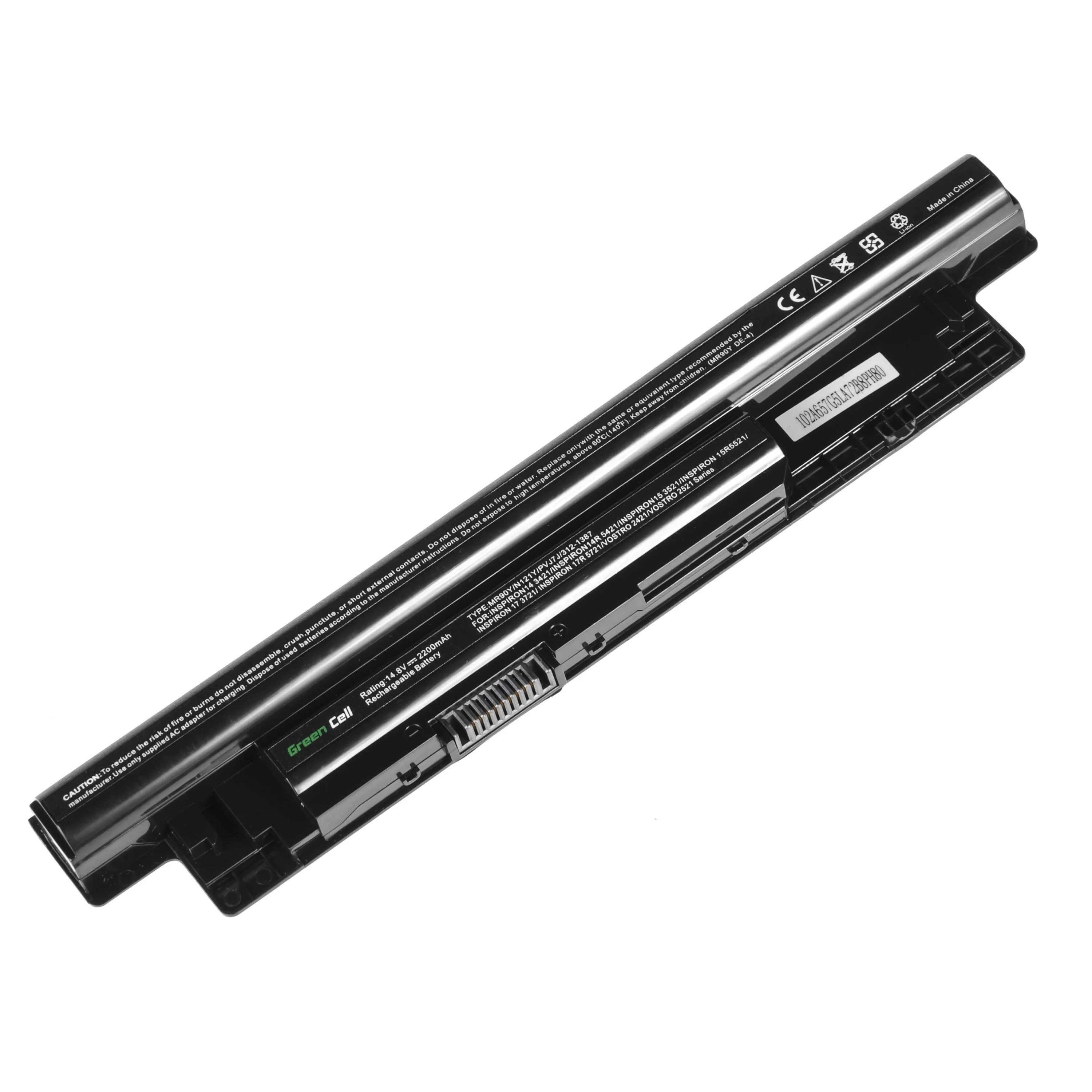 Green Cell Žalias Cell GREENCELL DE109 Baterija XCMRD, skirta Dell Inspiron 15 3521 3537 15R 5521 5535 5537 17 37