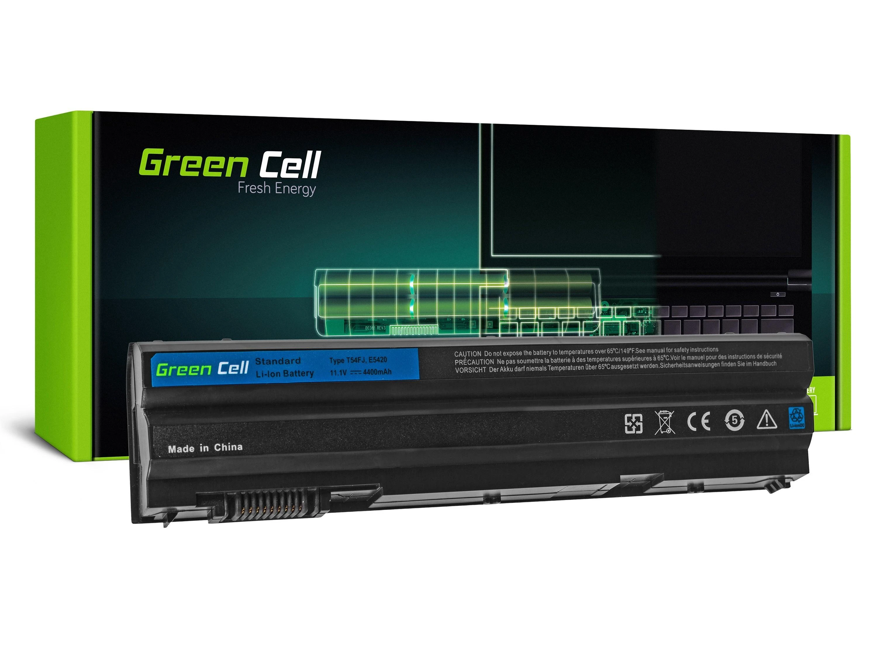 Green Cell Žalias Cell GREENCELL DE04 Baterija Žalias Cell for Dell Latitude E5420 E5520 E6420 E6520 E6540