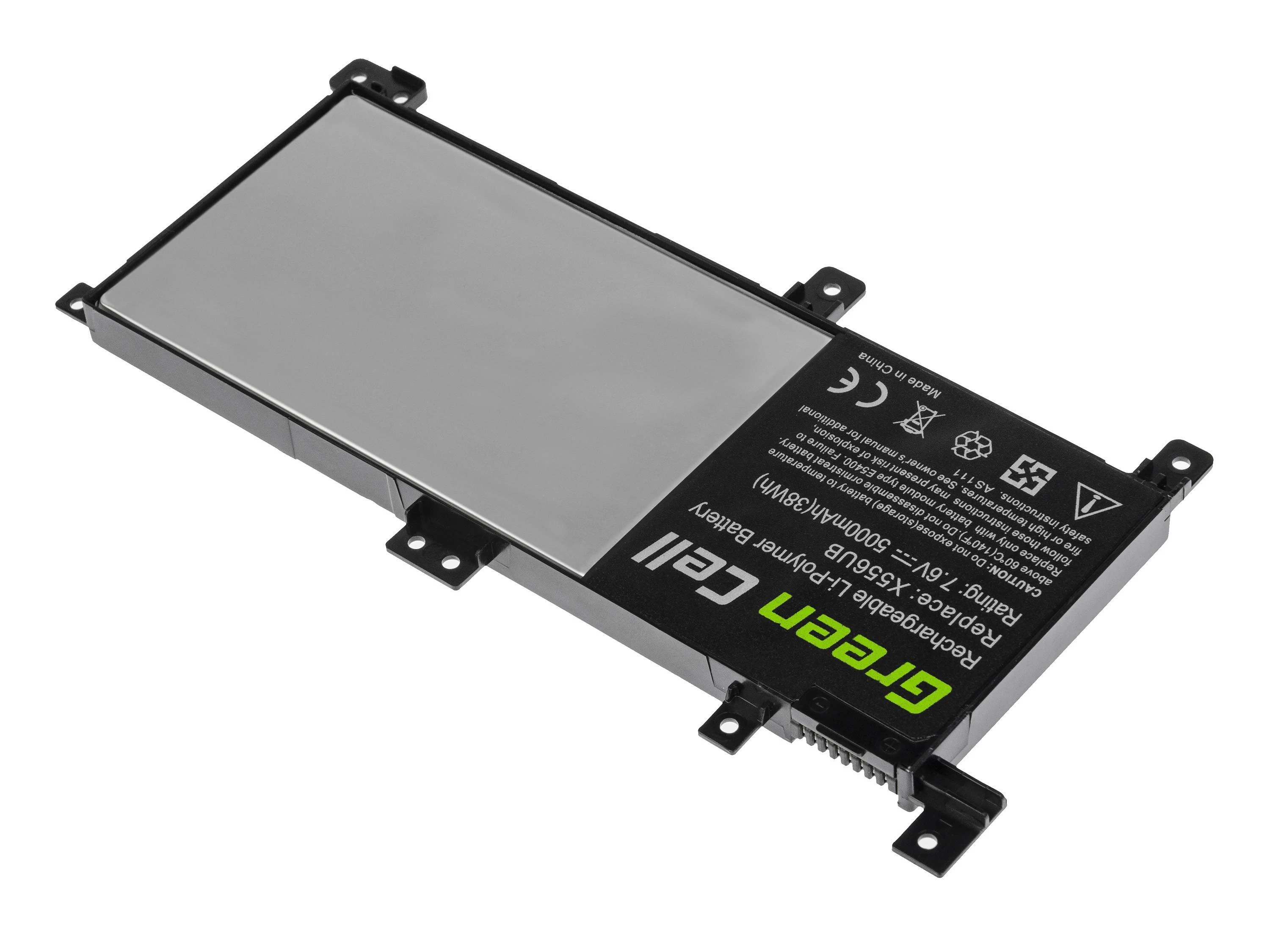 Žalias Cell GREENCELL AS111 Bateria Žalias Cell C21N1509 do Asus X556U X556UA X556UB X556UF X556UJ X556UQ