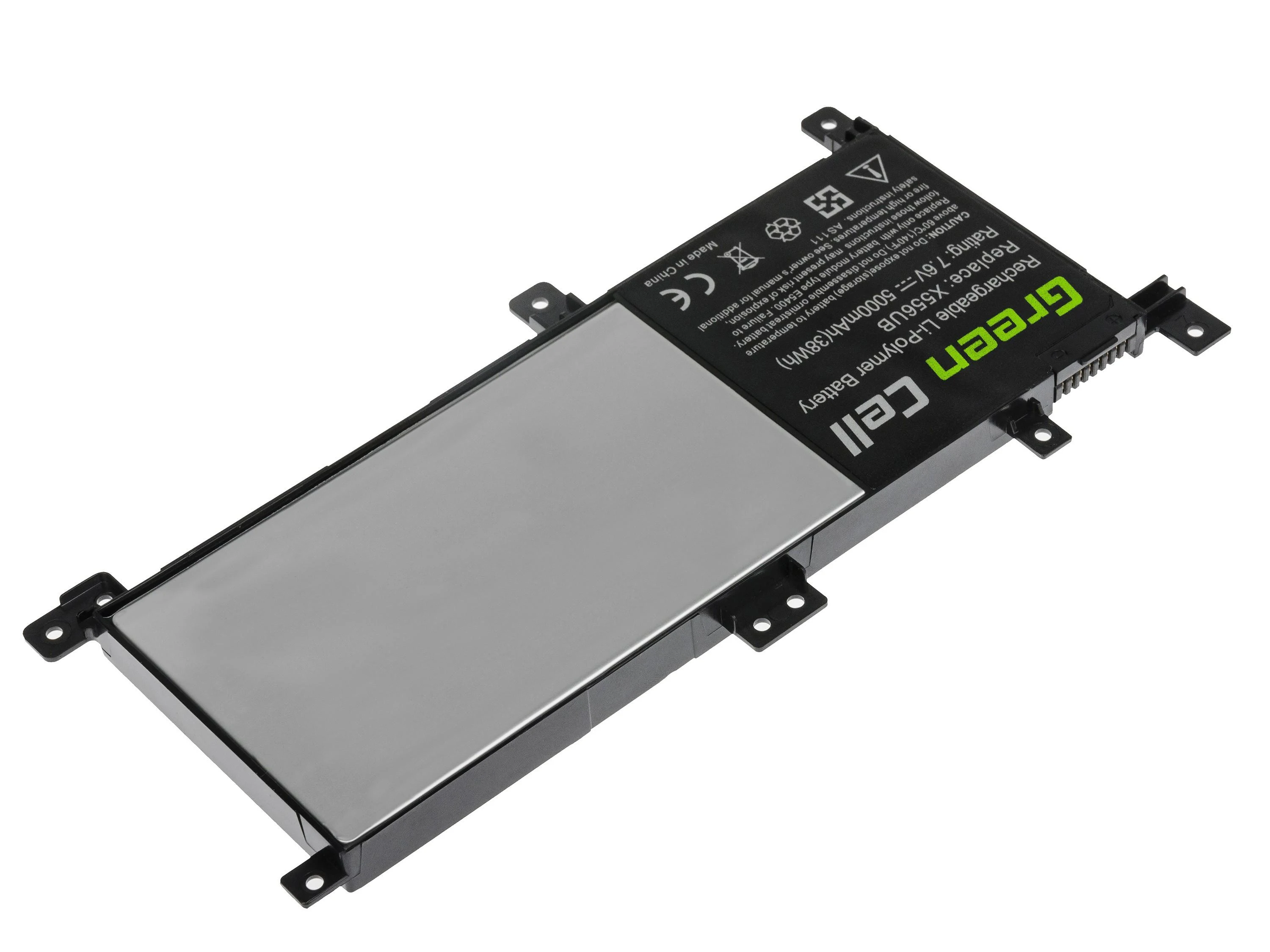 Žalias Cell GREENCELL AS111 Bateria Žalias Cell C21N1509 do Asus X556U X556UA X556UB X556UF X556UJ X556UQ