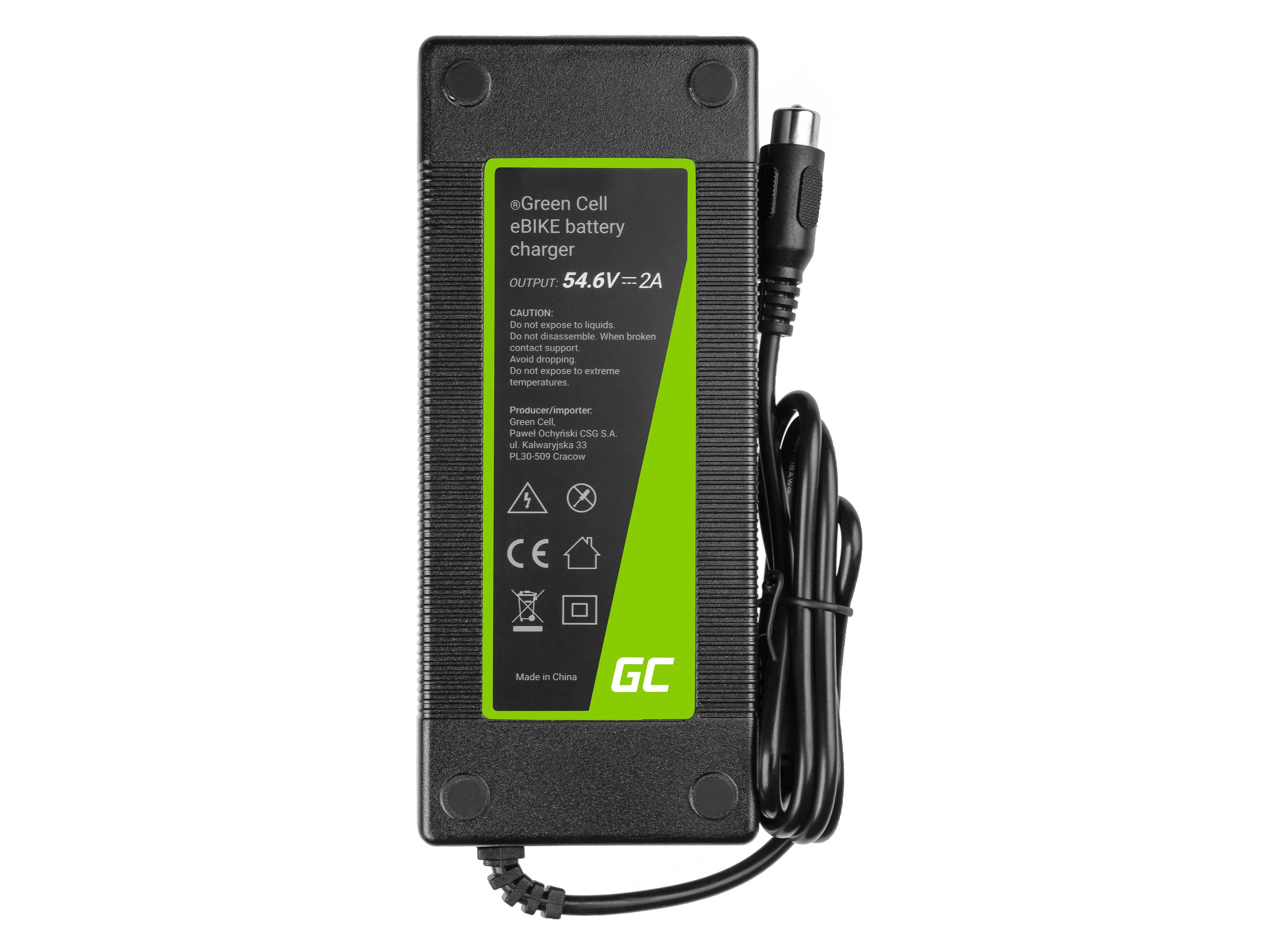 Green Cell Žalias Cell Žalias Cell® el, Dviratis Akku 48V 20Ah el, Dviračio ličio jonų galinio bagažinės akumuliatorius Ladegerät
