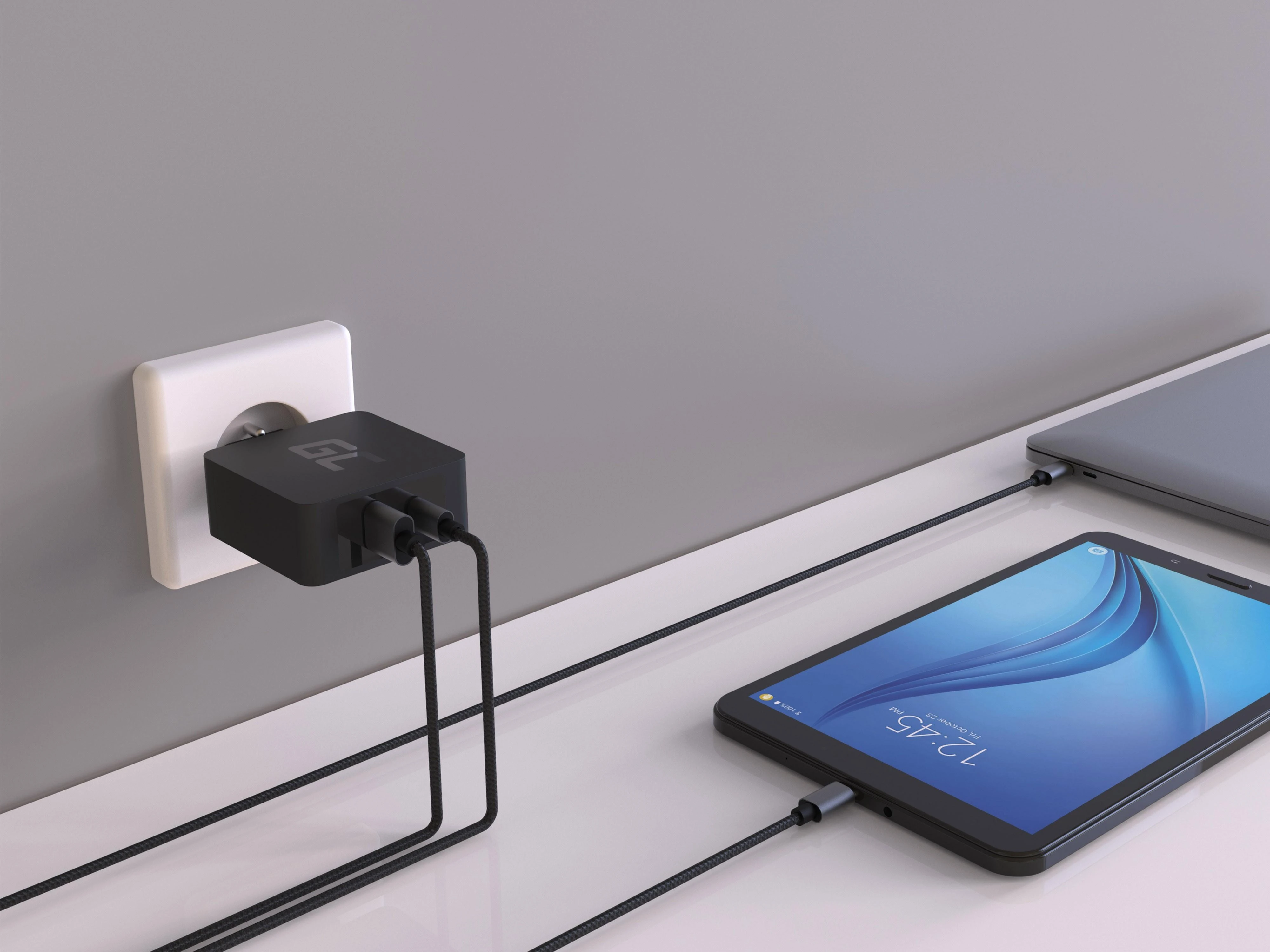 Asus Žalias Cell GREENCELL CHAR10 įkroviklis Žalias Cell USB-C 45W PD su USB-C laidu