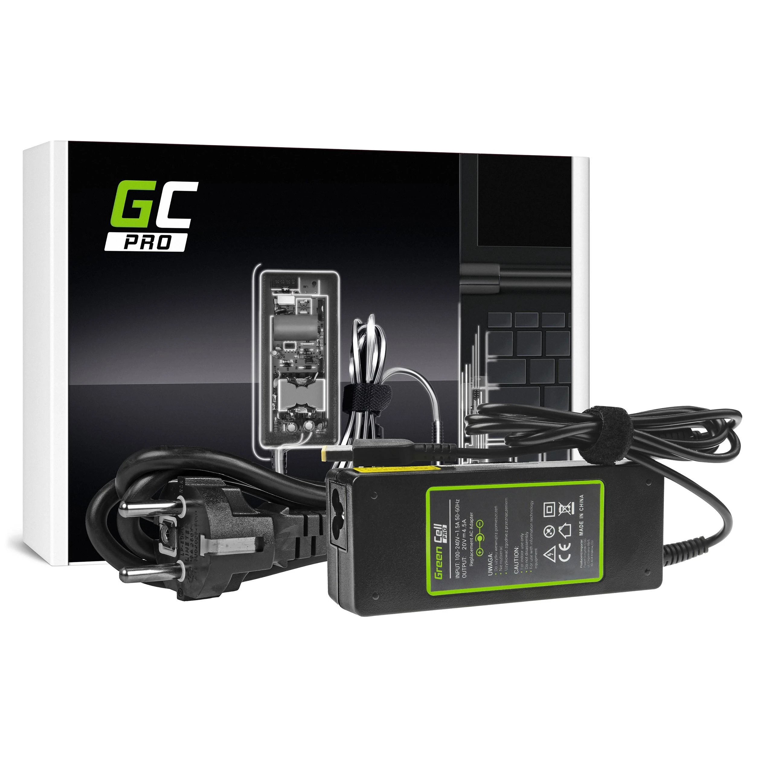 Nešiojamų kompiuterių įkroviklis Greencell AD39AP PRO 90W 20V Lenovo