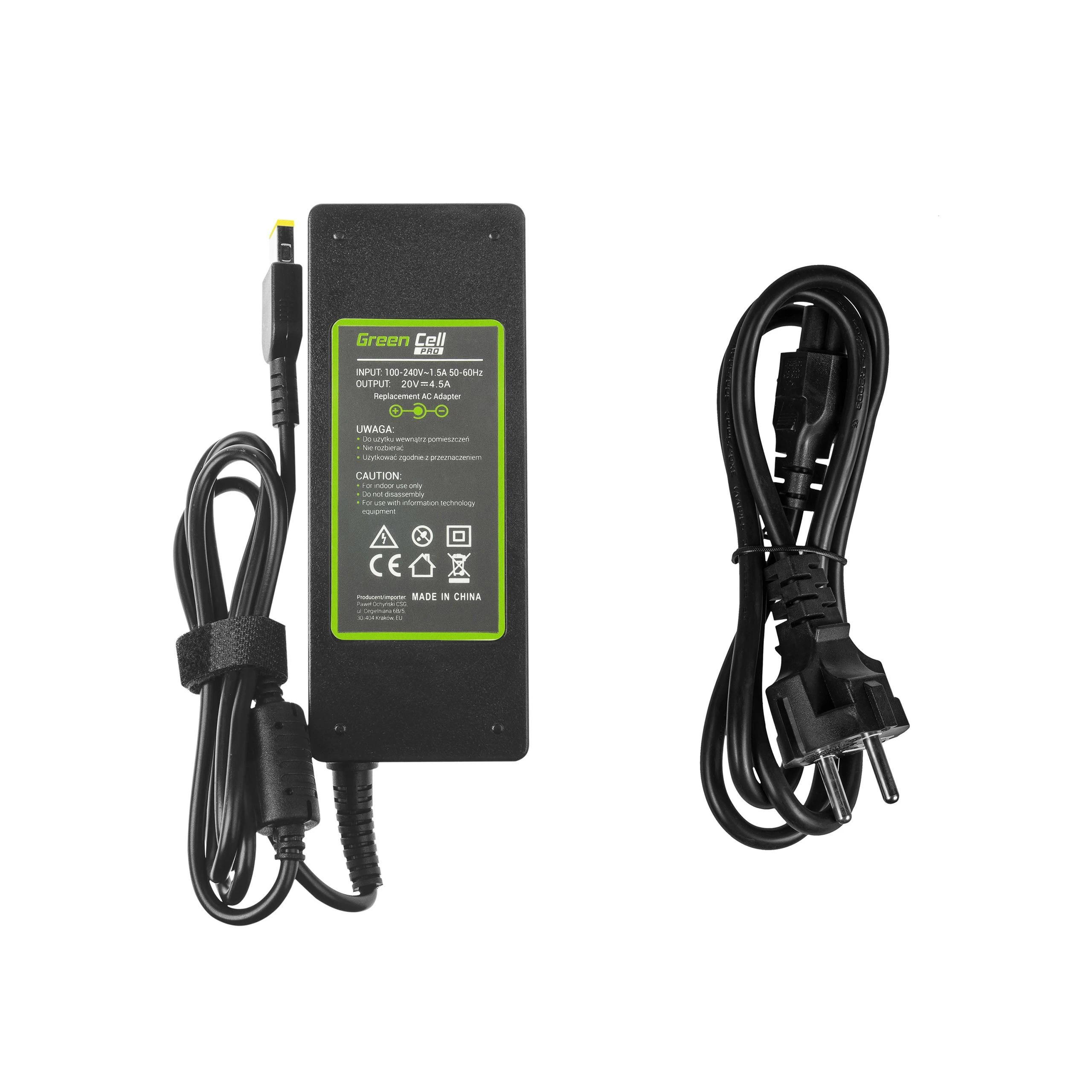 Nešiojamų kompiuterių įkroviklis Greencell AD39AP PRO 90W 20V Lenovo