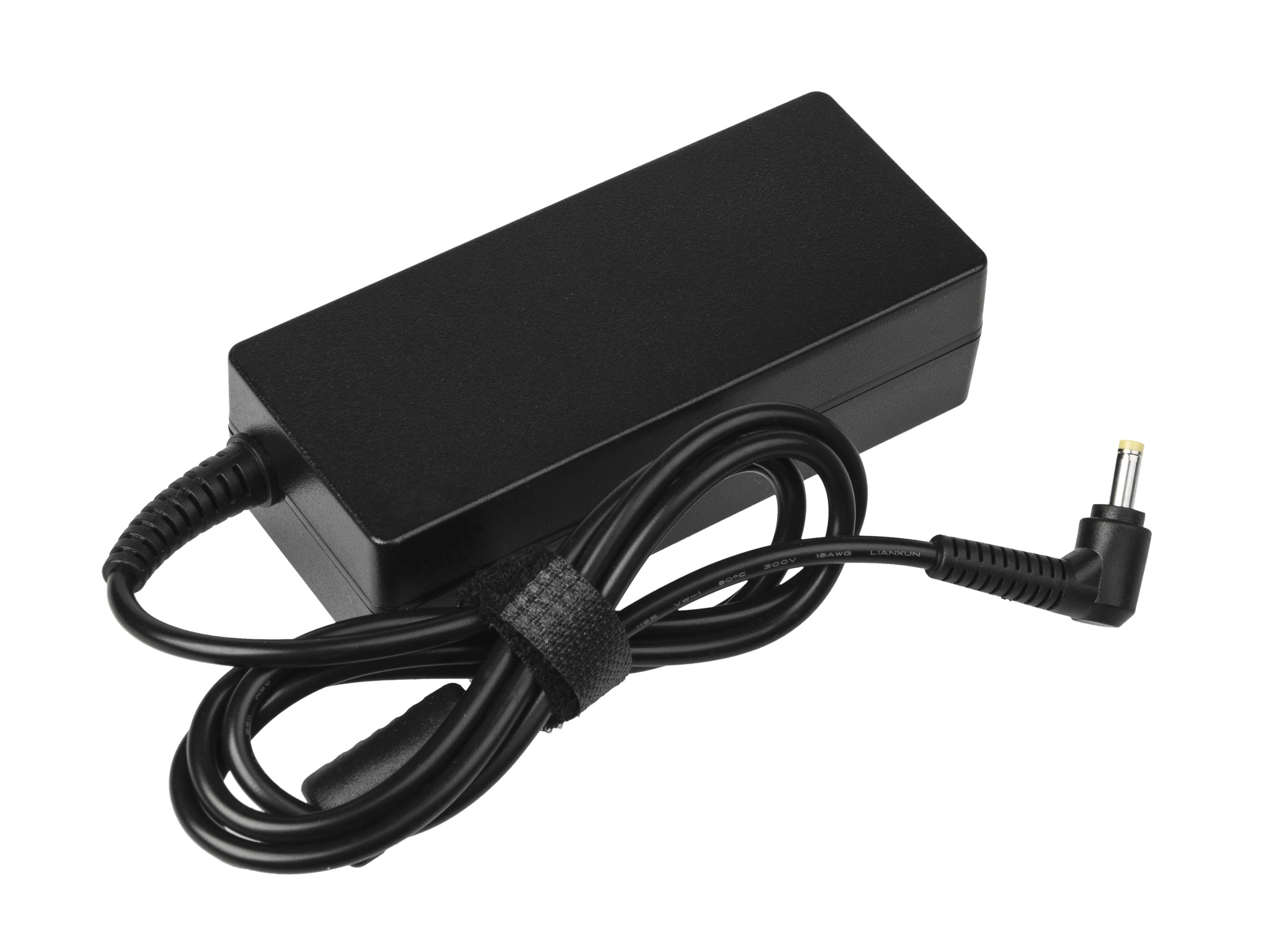 GREENCELL AD123P Žalias Cell PRO įkroviklis / kintamosios srovės adapteris, skirtas Lenovo 65W / 20V 3.25A / 4.0mm-1.7mm