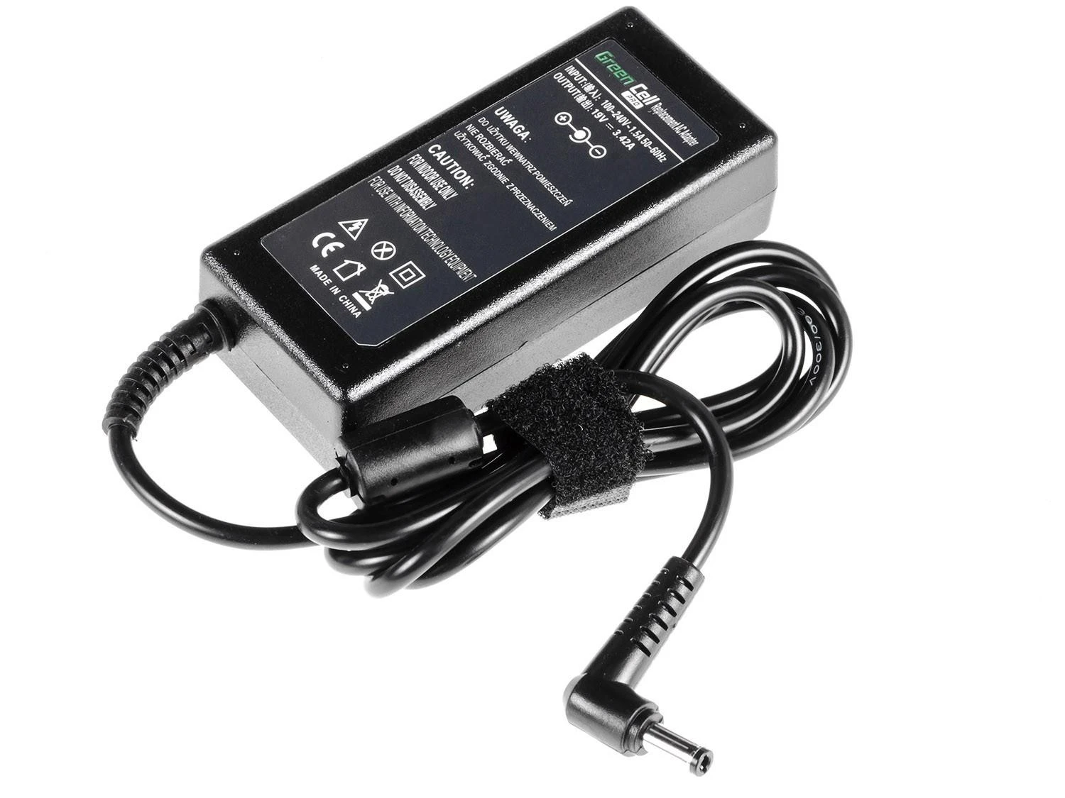 Nešiojamų kompiuterių įkroviklis Greencell AD25P PRO 65W 19V Toshiba, Asus