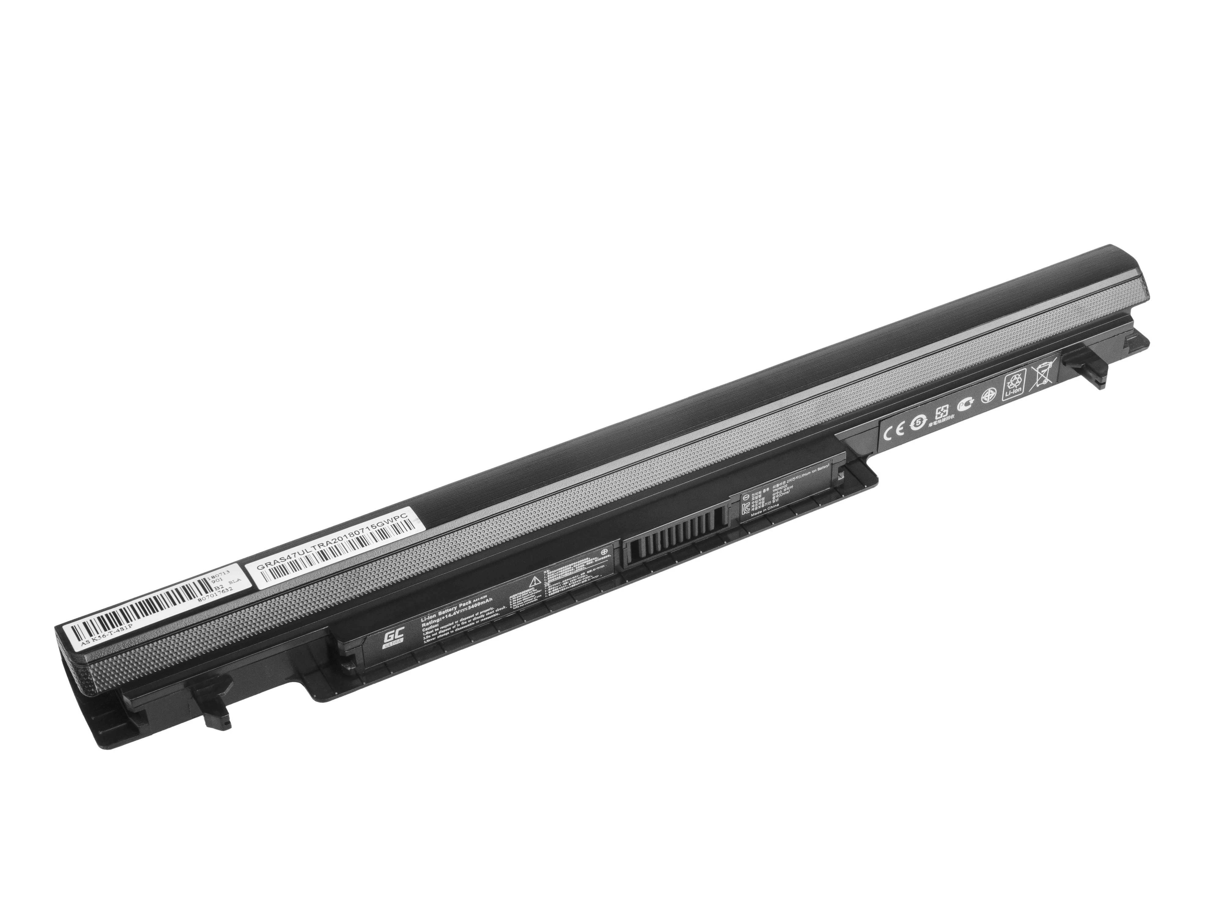 Žalias Cell Žalias Cell ULTRA akumuliatorius, skirtas Asus A32-K56 A46 A56 K46 K56 S56 / 14.4V 3400mAh
