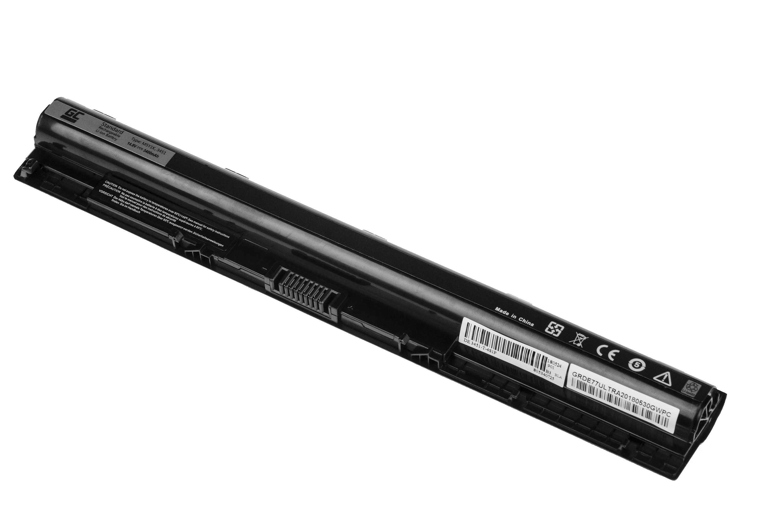 Green Cell Žalias Cell GREENCELL Baterija, skirta Dell M5Y1K 3400 mAh 4 c.