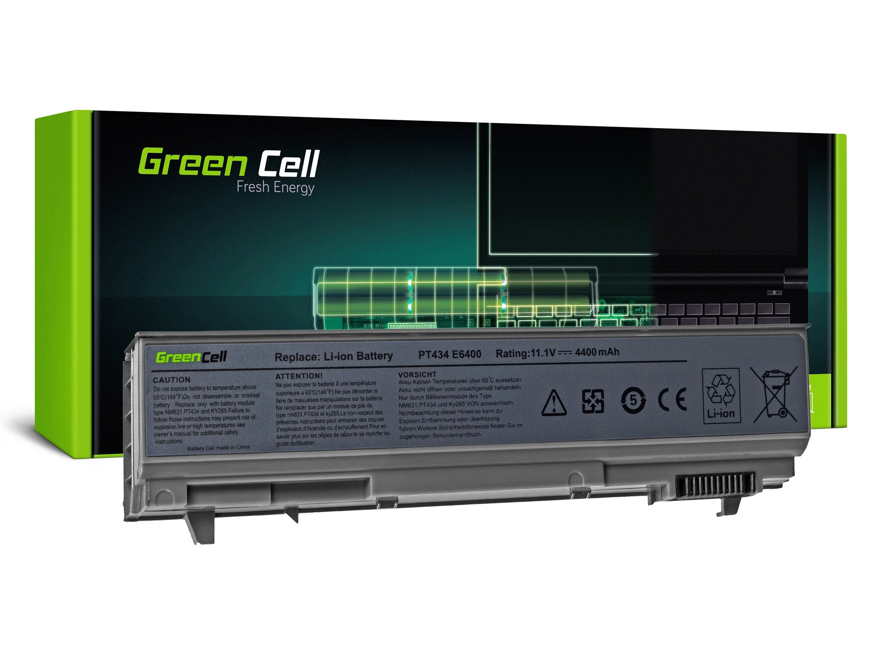 Žalias Cell GREENCELL DE09 Baterija Žalias Cell, skirta Dell Latitude 6400ATG E6400 E6410 E6500 E6510 WG351