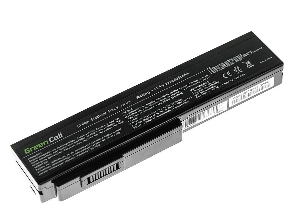 Greencell AS08 A32-M50 A32-N61 Nešiojamo kompiuterio baterija Asus N43, N53, G50, L50, M50, M60, N61VN, N61JV