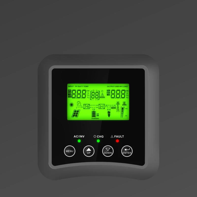 Green Cell Žalias Cell Žalias Cell saulės energijos inverteris su MPPT saulės įkrovikliu 48VDC 230VAC 3000VA/3000W