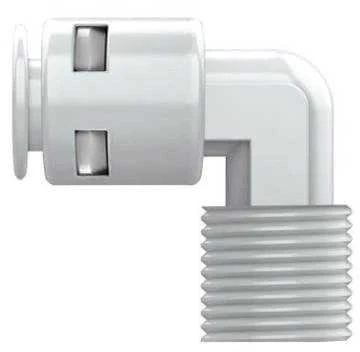 Oem Greita vandens jungtis - alkūnė - kištukas 1/4" 6.5 mm - sriegis 13 mm - osmosas