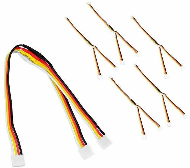 Grove – 5 Y tipo kabelių rinkinys, 4 kontaktų, 2 mm, 20 cm, moteriškos jungtys – M5Stack A150