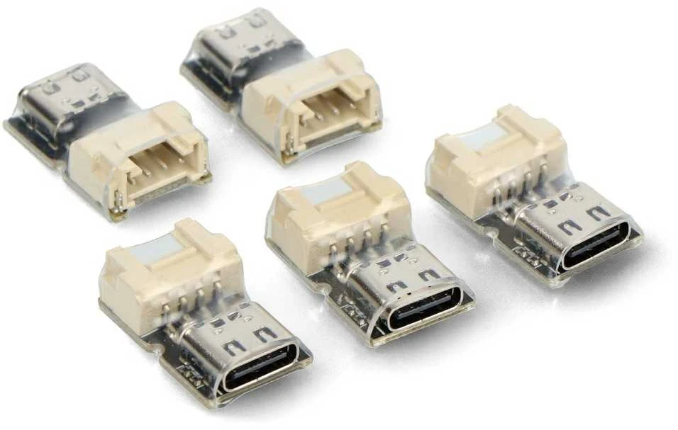 Grove2USB-C - Grove adapteris - USB C - 5 vnt, - M5Stack A140