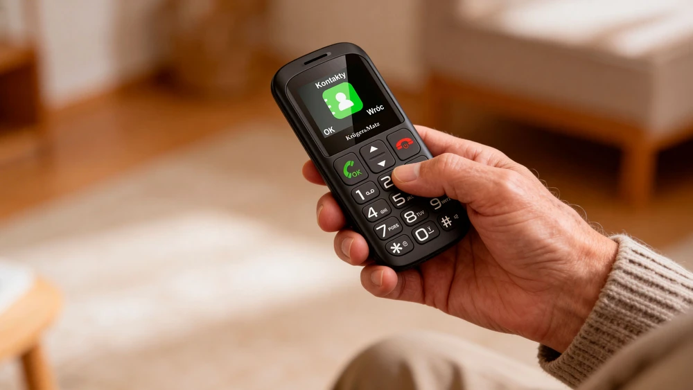 Kruger & Matz „KrugerMatz Simple 923“ GSM telefonas senjorams