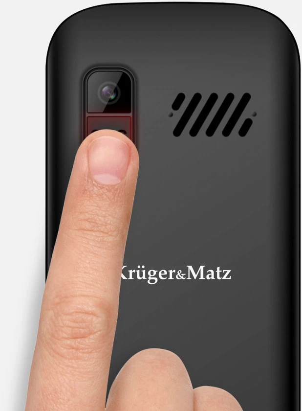 Kruger & Matz „KrugerMatz Simple 923“ 4G GSM telefonas senjorams