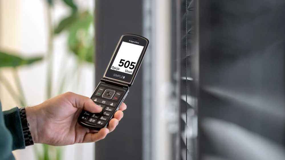 Kruger & Matz GSM telefonas senjorams Simple 929 (meniu nėra lietuvių kalbos)