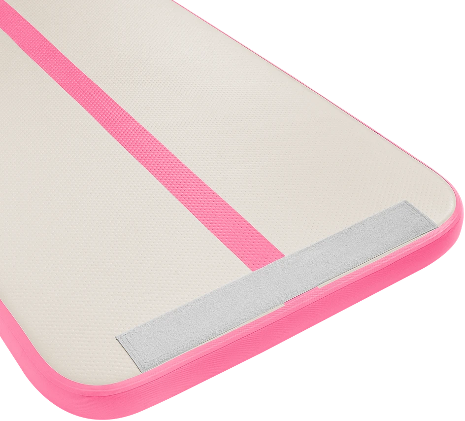 >Airtrack REBEL ACTIVE 300x100x10 gimnastikos, akrobatikos takelis - rožinis