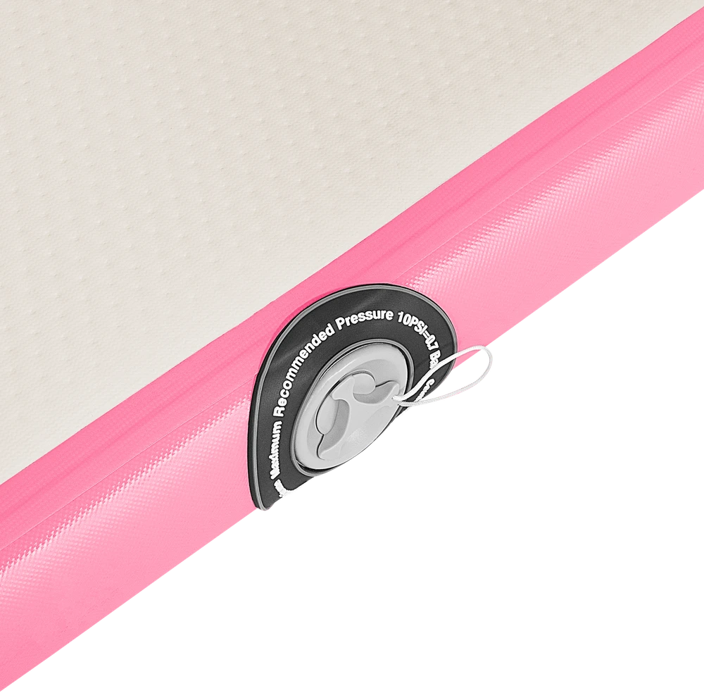 >Airtrack REBEL ACTIVE 300x100x10 gimnastikos, akrobatikos takelis - rožinis