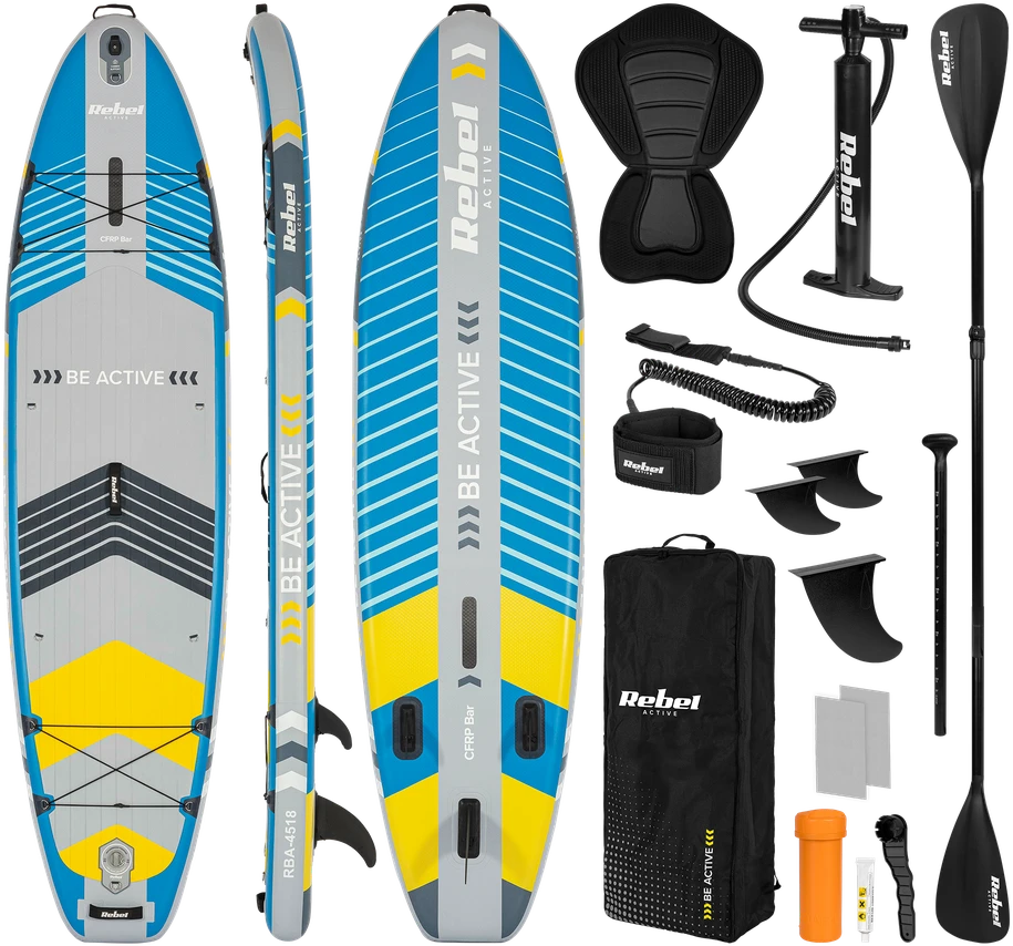 Deska Irklentė REBEL ACTIVE PRO RBA-4518 - mėlyna