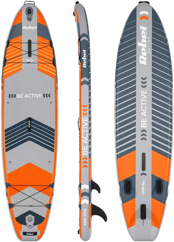 Deska Irklentė REBEL ACTIVE PRO RBA-4518 - oranžinė