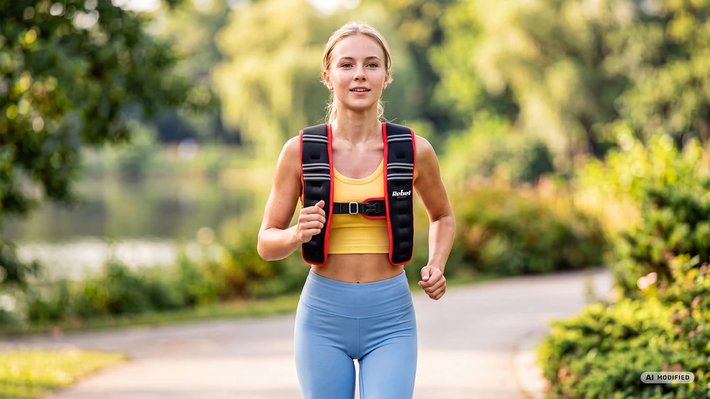 >>Neopreno svorio liemenė 5kg, REBEL ACTIVE