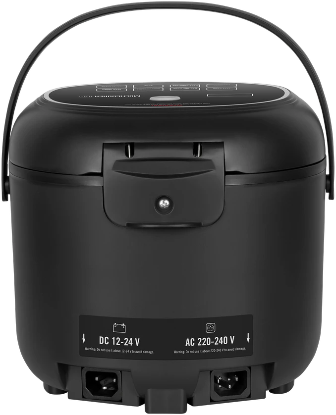 >Turistinis daugiafunkcis puodas, ryžių viryklė, 2 l, 12–24 V / 230 V, 350 W TEESA