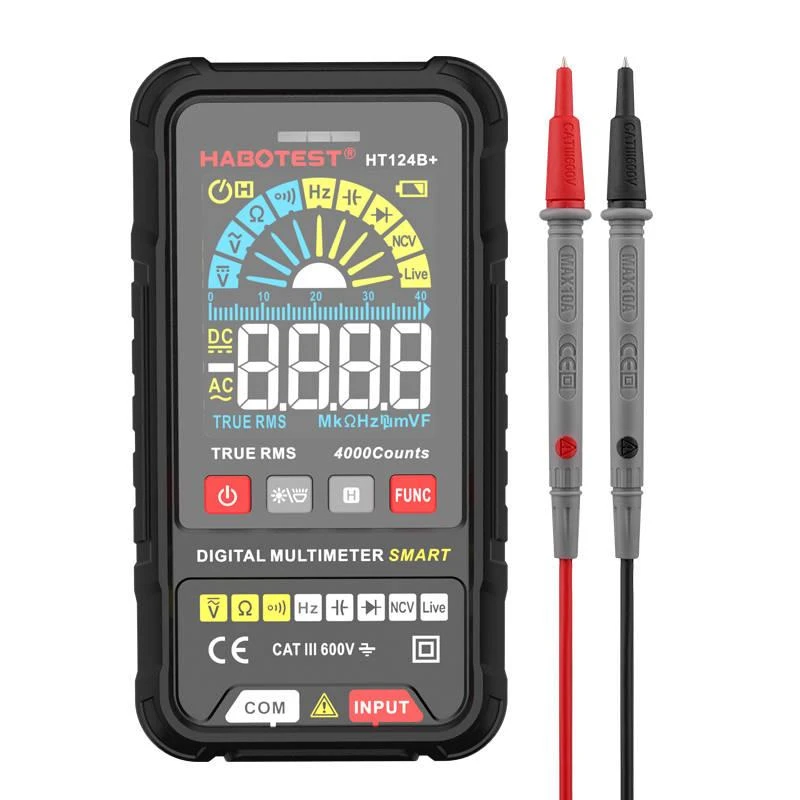 Habotest HT124B+ universalus skaitmeninis multimetras