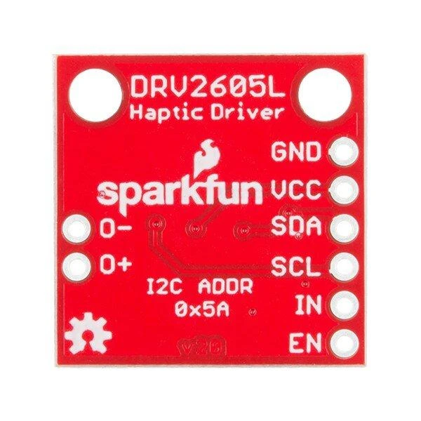 Haptinio variklio valdiklis, DRV2605L, SparkFun ROB-14538