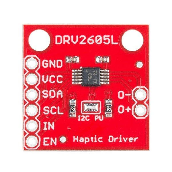 Haptinio variklio valdiklis, DRV2605L, SparkFun ROB-14538