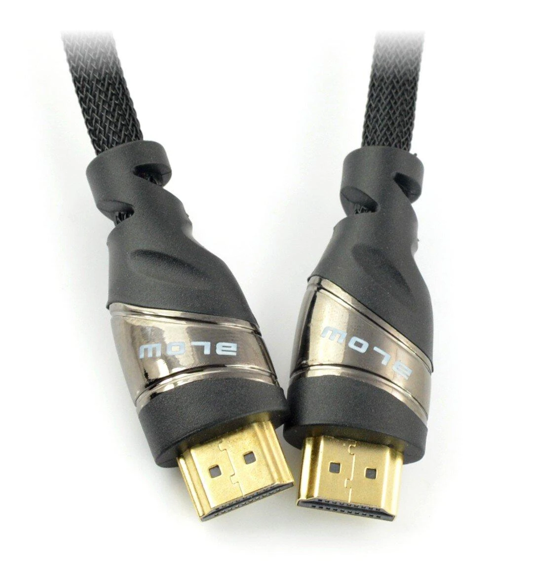 BLOW HDMI laido jungtys su auksiniais antgaliais