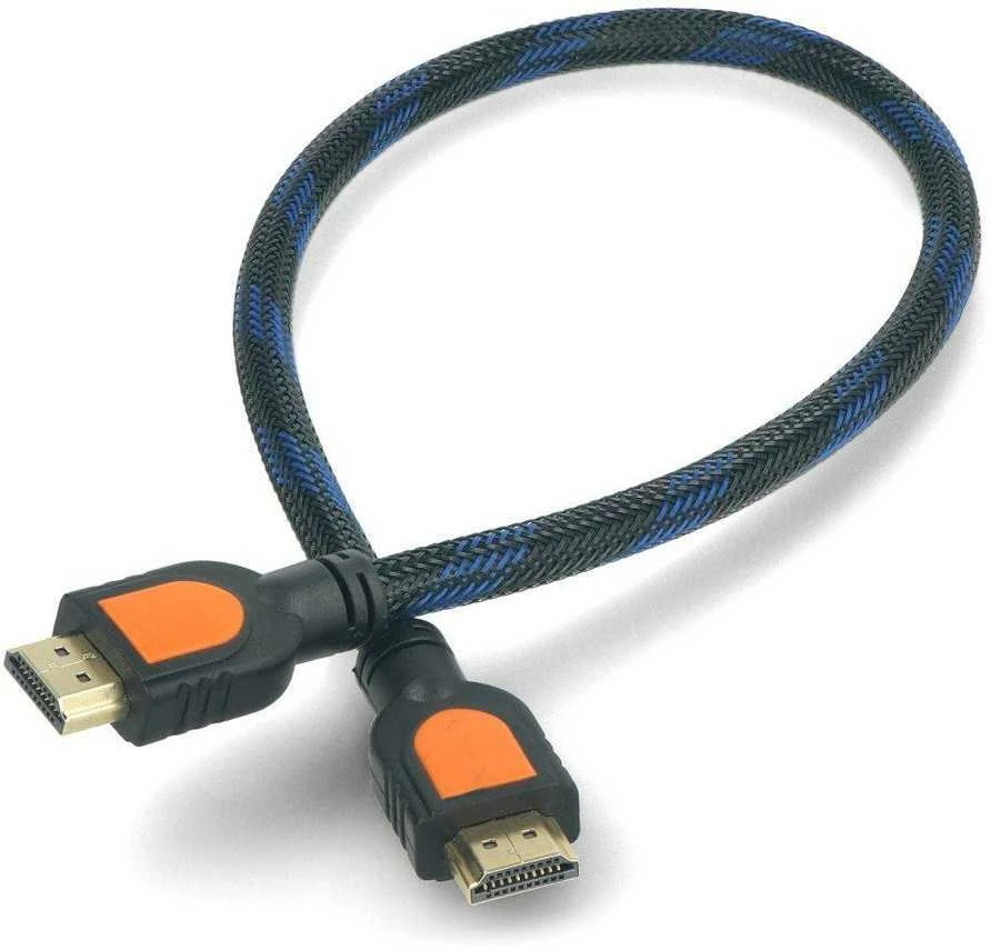Trumpas HDMI laidas su pinta izoliacija