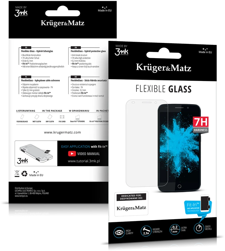 Hibridinis stiklas Kruger & Matz Live 5