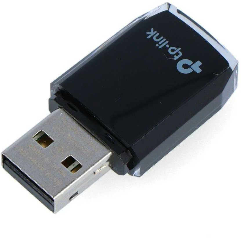 TP-LINK AC600 dviejų dažnių belaidis USB adapteris MTK 1T1R 433 Mbps esant 5 GHz dažniui + 150 Mbps esant 2,4 GHz dažniui 802.11ac/a/b/g/n USB 2.0