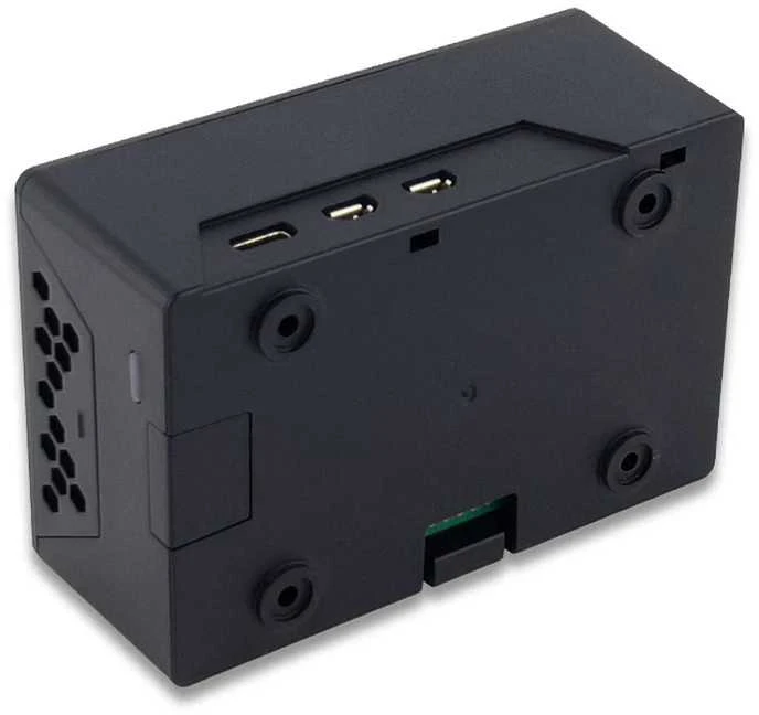 HighPi Pro 5S dėklas, skirtas Raspberry Pi 5 – ABS – juodas – PiHut 106008