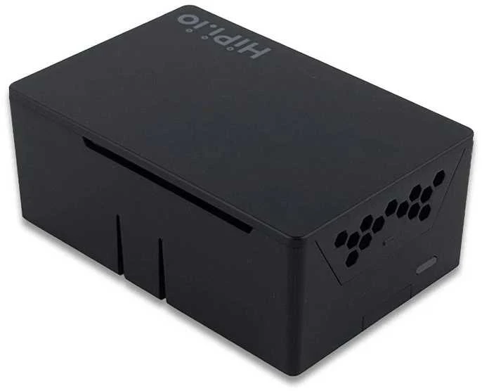 Juodas HighPi Pro 5S plastikinis dėklas