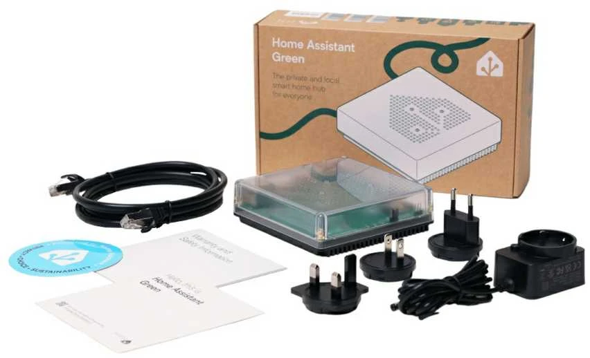 Nabu Casa Home Assistant Žalias išmanioji namų centralė