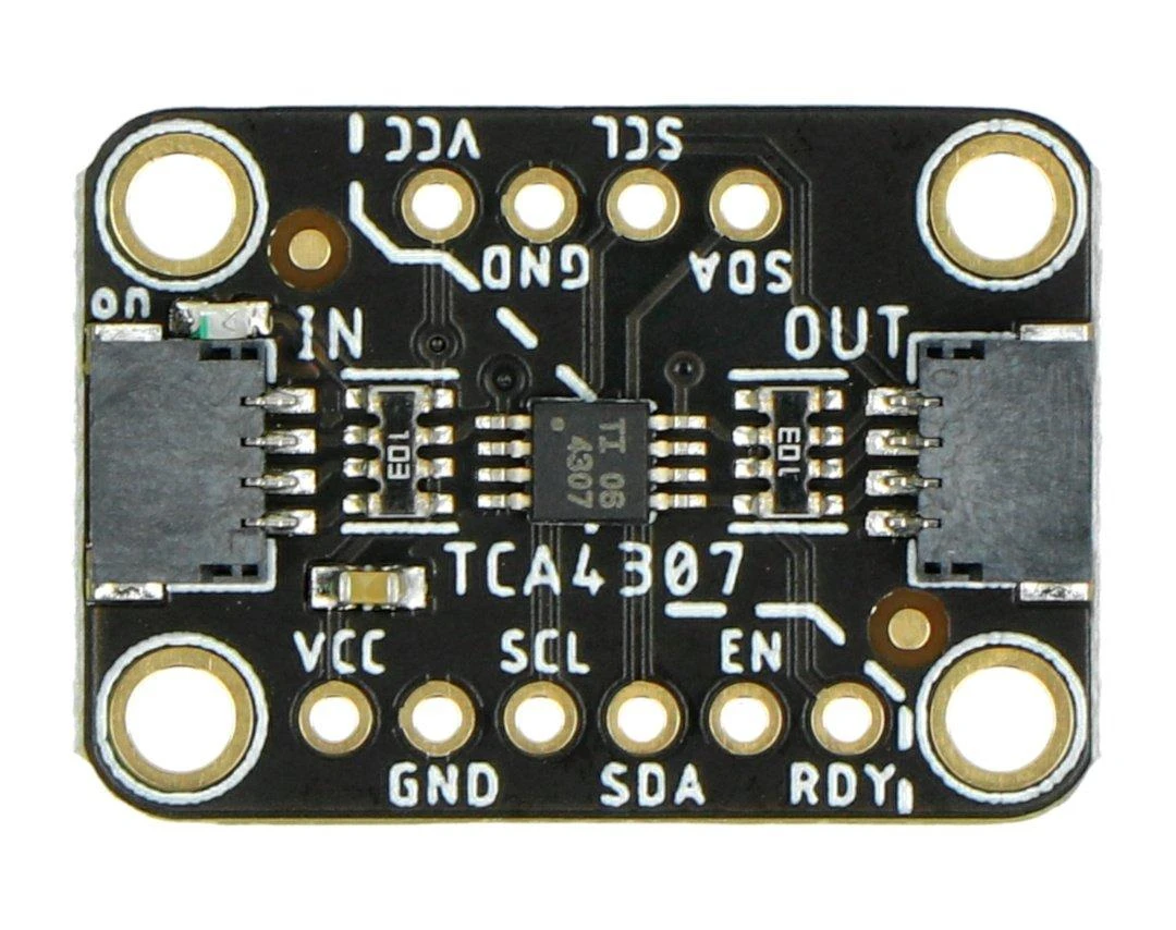 TCA4307 I2C buferio modulis, viršutinis vaizdas