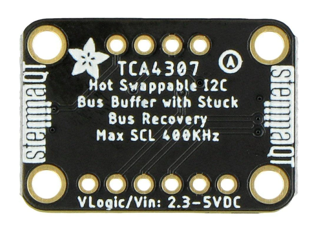 TCA4307 I2C buferio modulis - viršutinė pusė