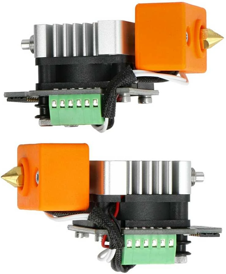 Snapmaker J1 atsarginės hotend galvutės su 0.8mm purkštuku