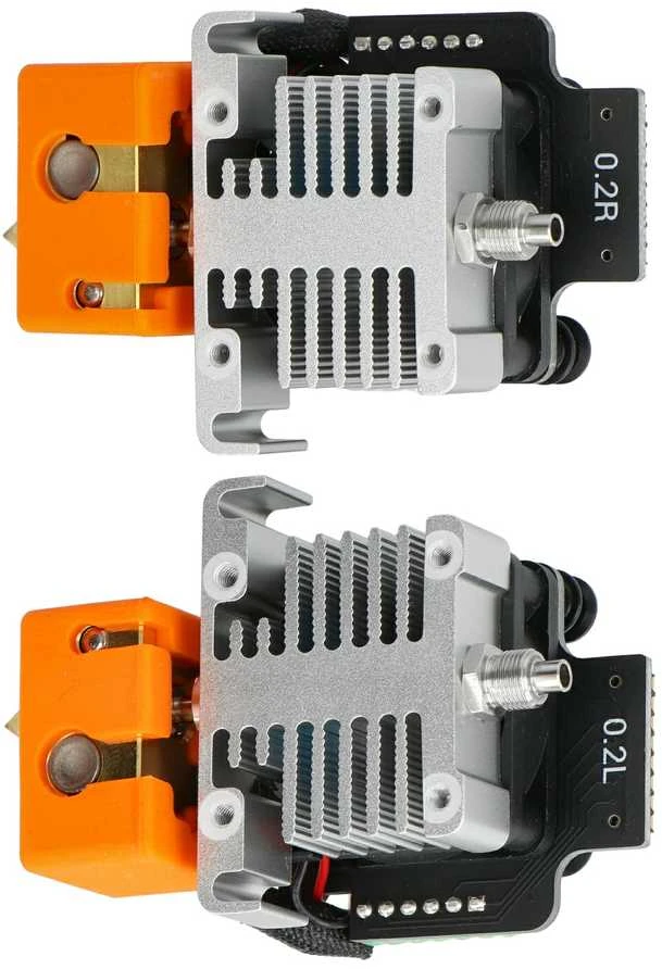 Hotend galvutė Snapmaker J1 3D spausdintuvui - 0.2mm - 2 vnt.