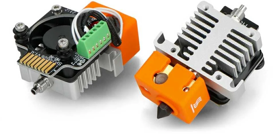 Hotend galvutė Snapmaker J1 3D spausdintuvui - 0.4mm - grūdintas antgalis - 2 vnt.