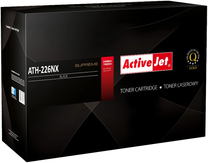HP lazerinis spausdintuvas ActiveJet dažai (26X CF226X) juodi