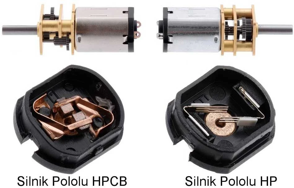 HPCB 1000:1 dvipusio veleno variklis - Pololu 3080
