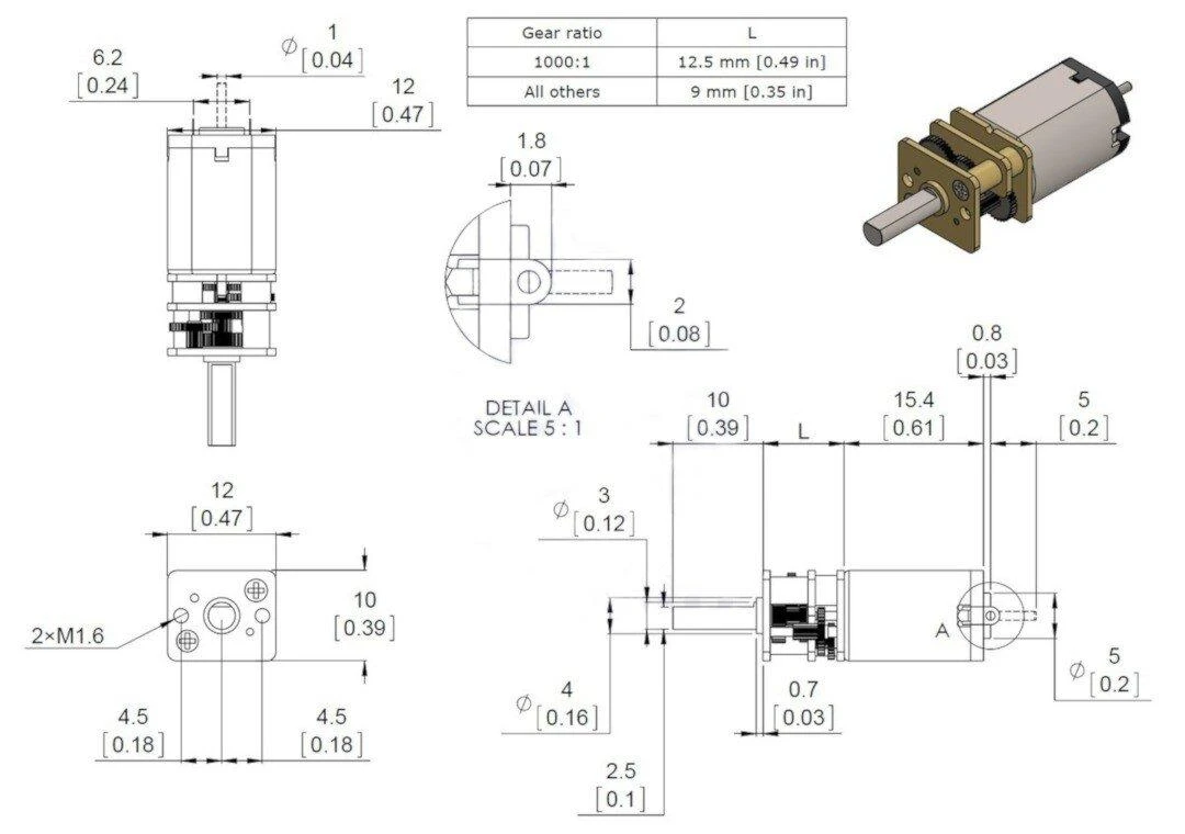HPCB variklio techninė schema su matmenimis
